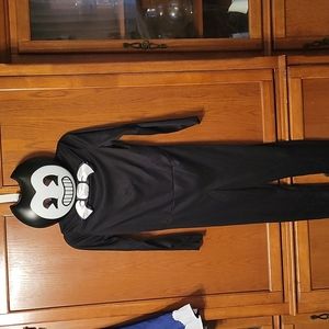Bendy suit with mask and gloves.